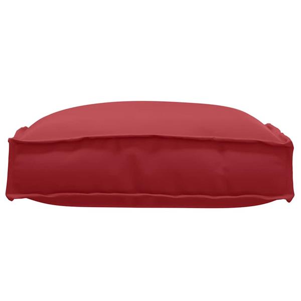 Grote foto vidaxl kussen 4 pcs wijnrood 40 x 40 x 8 cm oxford stof huis en inrichting woningdecoratie