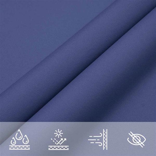 Grote foto vidaxl zonnezeil blauw 2x2x2 m 100 polyester oxford tuin en terras overige tuin en terras