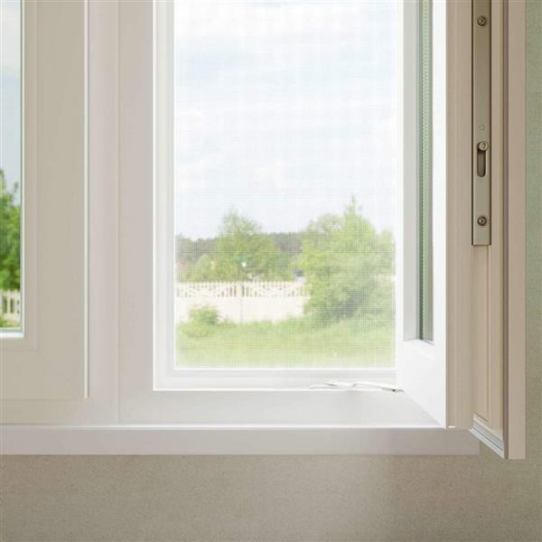 Grote foto vidaxl horrengaas wit 60 x 2000 cm glasvezel tuin en terras hekken en schuttingen