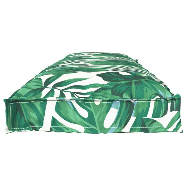 Grote foto vidaxl pallet kussen set 2 pcs bladpatroon 150 x 40 x 8 cm oxford stof huis en inrichting woningdecoratie