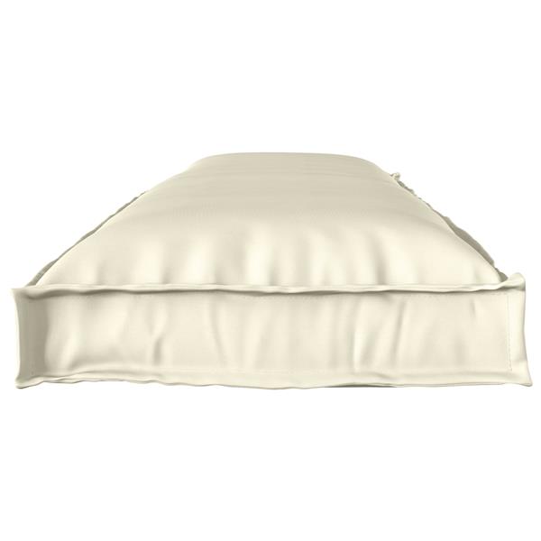 Grote foto vidaxl pallet kussen set 2 pcs cr me 150 x 40 x 8 cm oxford stof huis en inrichting woningdecoratie