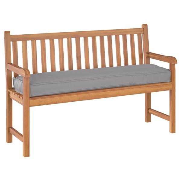 Grote foto vidaxl kussen grijs 150 x 40 x 8 cm oxford stof huis en inrichting woningdecoratie