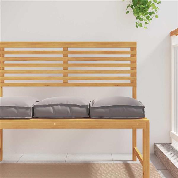 Grote foto vidaxl kussen 4 pcs grijs 40 x 40 x 8 cm oxford stof huis en inrichting woningdecoratie