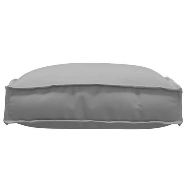 Grote foto vidaxl kussen 4 pcs grijs 40 x 40 x 8 cm oxford stof huis en inrichting woningdecoratie