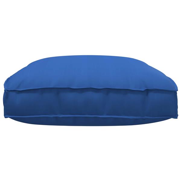 Grote foto vidaxl kussen koninklijk blauw 120 x 80 x 12 cm oxford stof huis en inrichting woningdecoratie