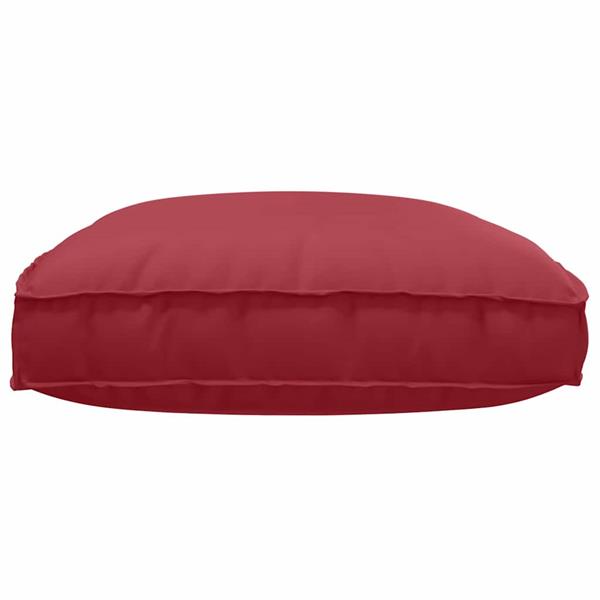 Grote foto vidaxl kussen wijnrood 120 x 80 x 12 cm oxford stof huis en inrichting woningdecoratie