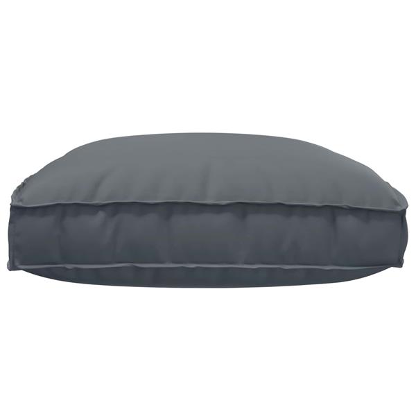 Grote foto vidaxl kussen antraciet 120 x 80 x 12 cm oxford stof huis en inrichting woningdecoratie