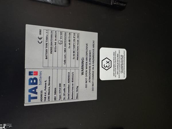 Grote foto e 16 386 02 evo atex proplan ex 2g zone 1 triplex ffl new battery agrarisch heftrucks