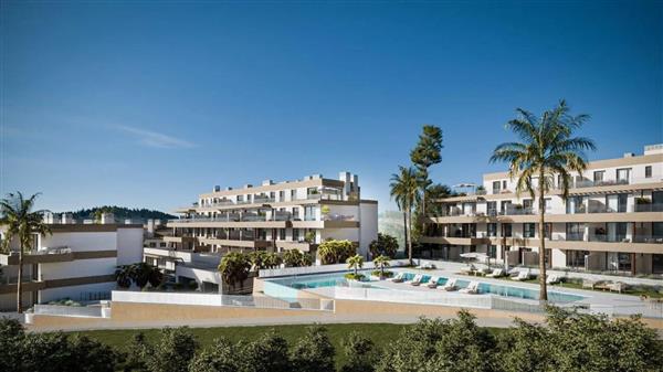 Grote foto uw nieuwe appartement aan zee in mijas met huizen en kamers nieuw europa