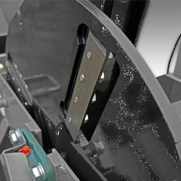 Grote foto jansen bx 42rs hakselaar max 10 cm houtversnipperaar met invoerrollen houtshredder tractor agrarisch bosbouw