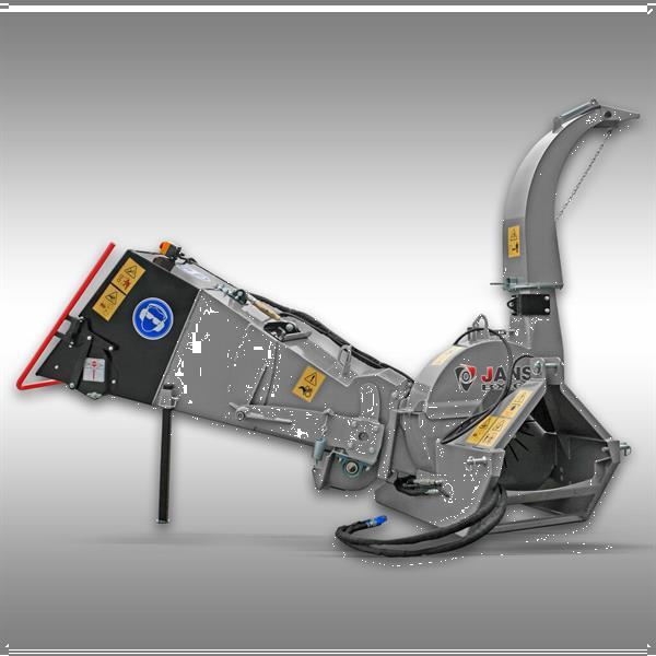 Grote foto shredder jansen bx 62rs hakselaar houtversnipperaar max 16.5 cm houtshredder tractor agrarisch bosbouw
