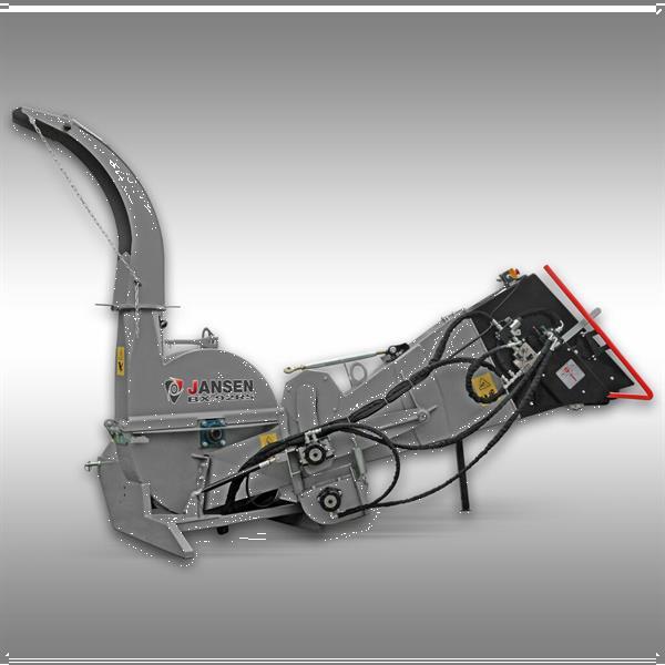 Grote foto shredder jansen bx 92rs hakselaar houtversnipperaar max 25 5 cm houtshredder tractor agrarisch bosbouw