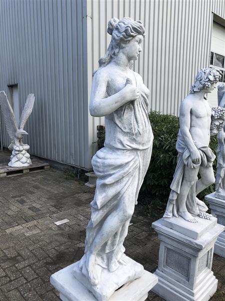 Grote foto beeld artemis godin van de jacht steen tuin en terras tuindecoratie