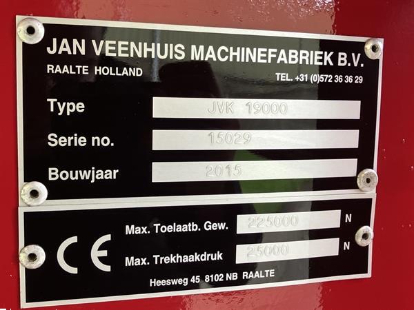 Grote foto veenhuis jvk 19000 agrarisch aanhangwagens
