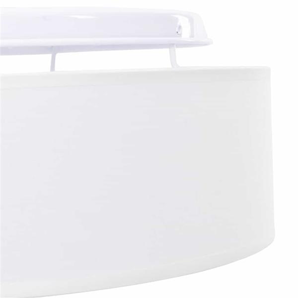 Grote foto vidaxl plafonni re met schijnwerpers wit 38 x 38 x 13 5 cm stof huis en inrichting overige