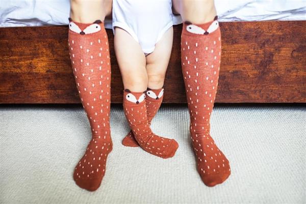 Grote foto kniekousen mama feet greg the ginger fox 5 6 jaar kinderen en baby overige