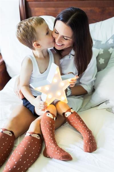 Grote foto kniekousen mama feet greg the ginger fox 5 6 jaar kinderen en baby overige