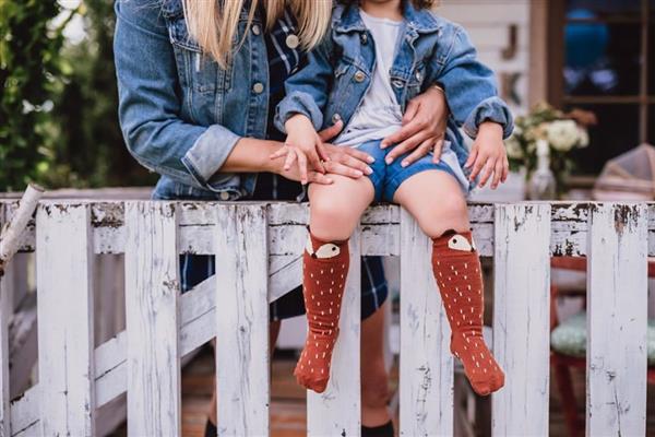 Grote foto kniekousen mama feet greg the ginger fox 5 6 jaar kinderen en baby overige