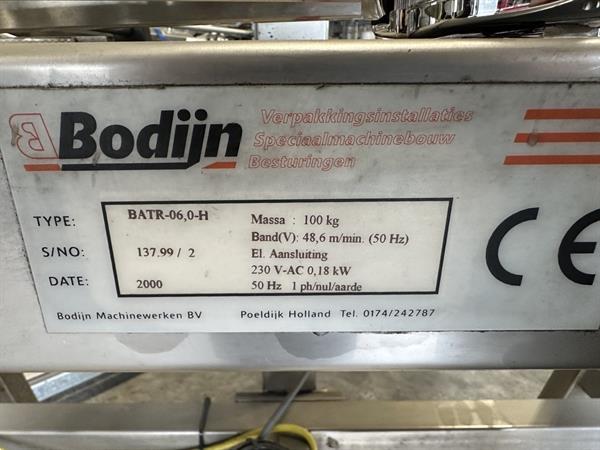 Grote foto bodijn 185 x 30 cm agrarisch transportbanden