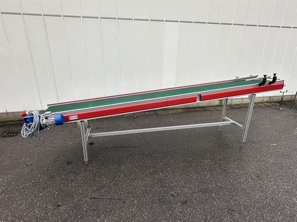 Grote foto stas transportband 370 x 41 cm agrarisch transportbanden