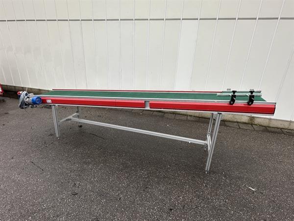 Grote foto stas transportband 370 x 41 cm agrarisch transportbanden