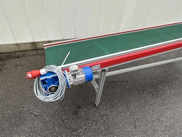 Grote foto stas transportband 370 x 41 cm agrarisch transportbanden