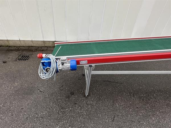 Grote foto stas transportband 370 x 41 cm agrarisch transportbanden