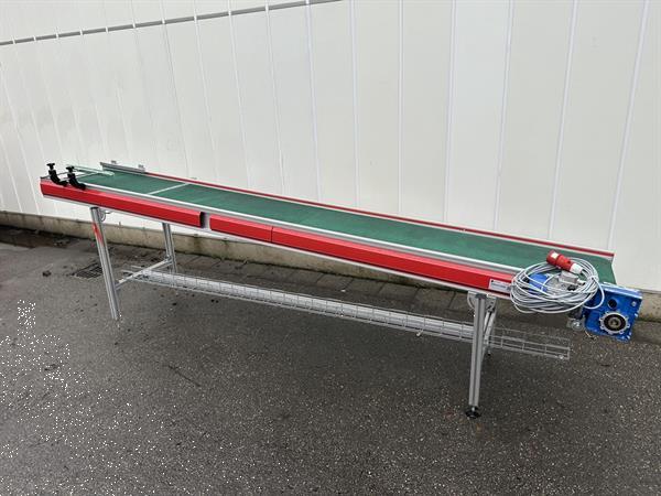 Grote foto stas transportband 370 x 41 cm agrarisch transportbanden