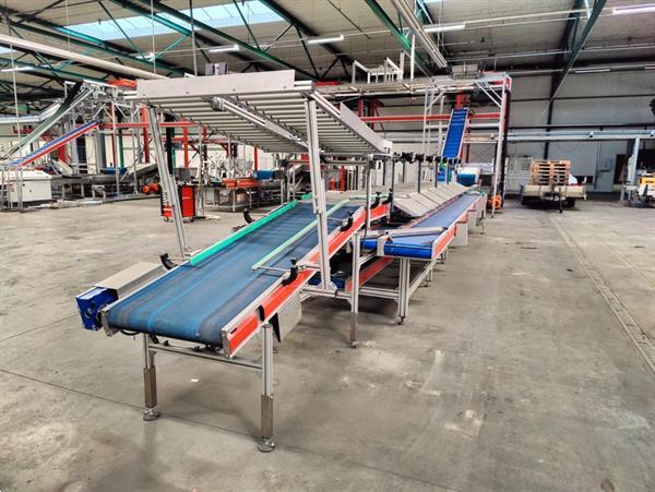 Grote foto stas combi dubbele inpakband met 16 weegschalen agrarisch tuinbouw