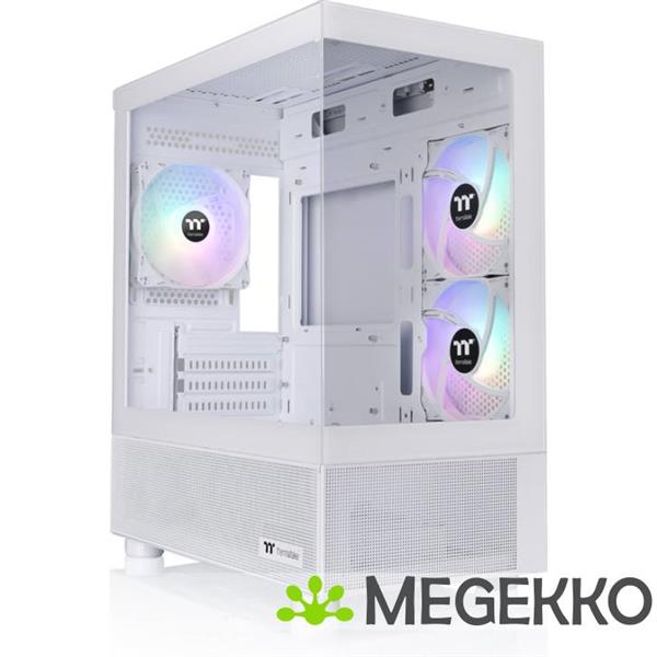 Grote foto thermaltake view 170 tg argb snow micro tower wit computers en software behuizingen en kasten
