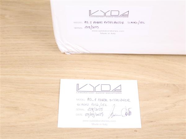 Grote foto vyda pd 1 highend audio power distributor audio tv en foto onderdelen en accessoires