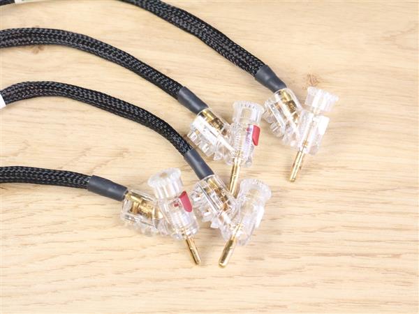 Grote foto kimber kable select ks 9033 highend audio speaker cable jumpers set of 4 audio tv en foto onderdelen en accessoires