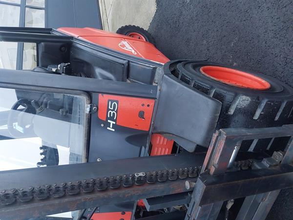 Grote foto linde 3.5ton diesel agrarisch heftrucks