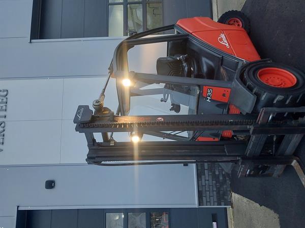 Grote foto linde 3.5ton diesel agrarisch heftrucks