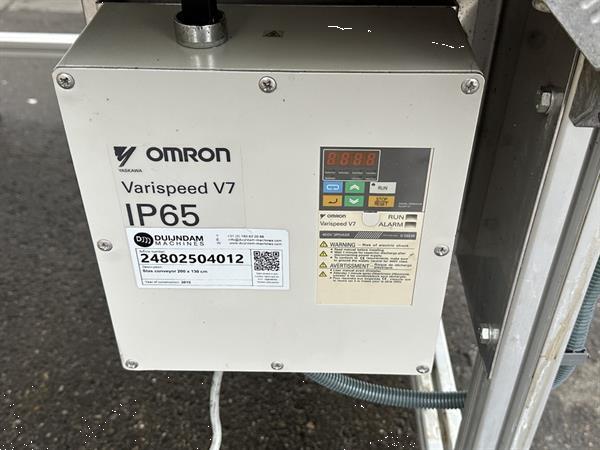 Grote foto stas transportband 200 x 130 cm agrarisch transportbanden