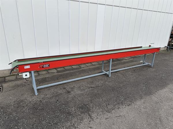 Grote foto stas transportband 500 x 40 cm agrarisch transportbanden