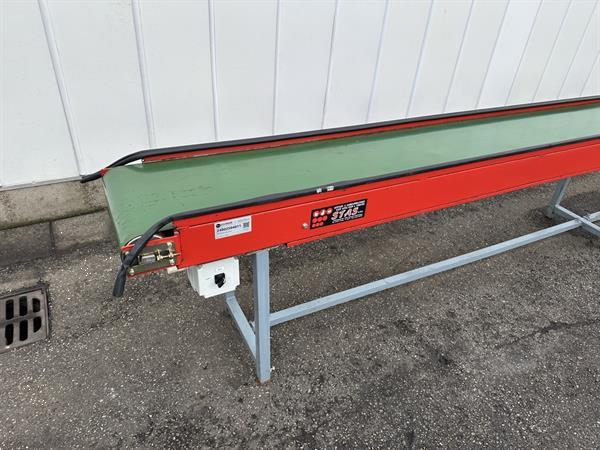 Grote foto stas transportband 500 x 40 cm agrarisch transportbanden