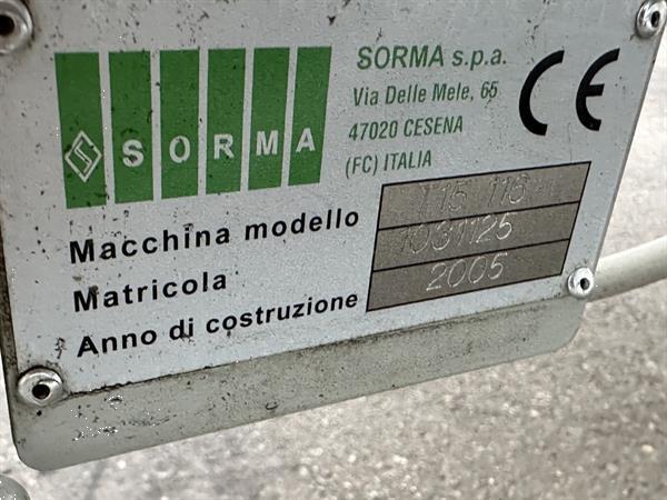 Grote foto sorma t15 116 draaitafel 200 cm pu bovenblad agrarisch tuinbouw