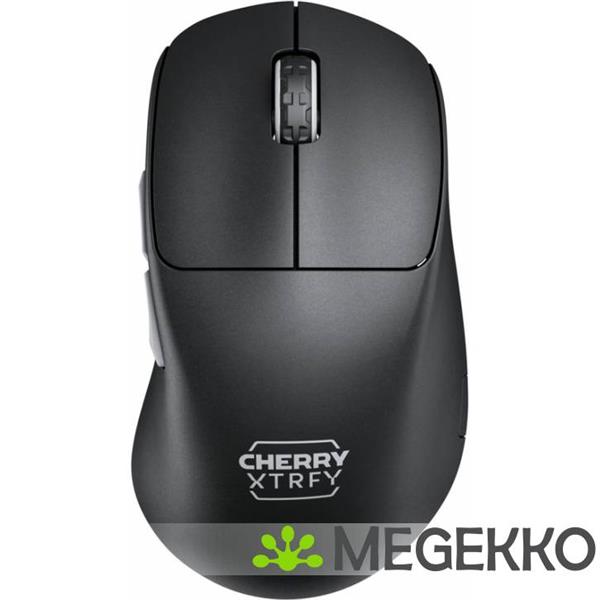 Grote foto cherry xtrfy m64 pro zwart ergonomische draadloze 8k gaming muis computers en software overige computers en software