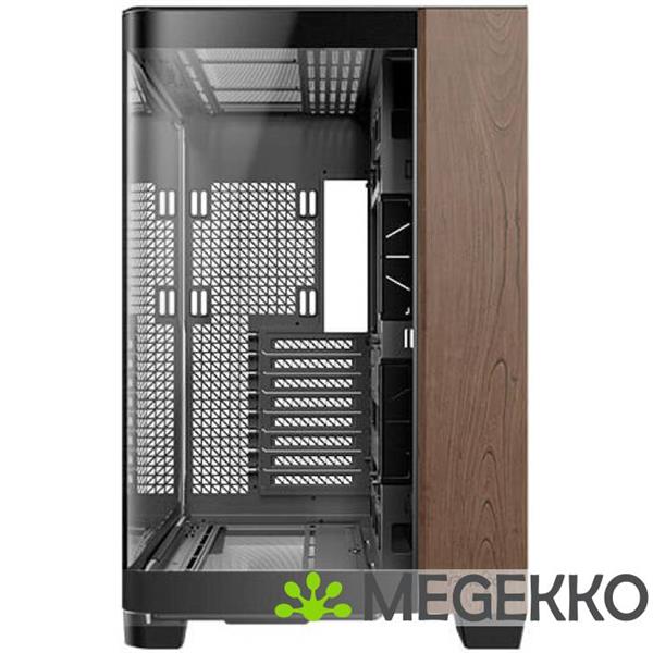 Grote foto antec c8 curve wood computers en software behuizingen en kasten