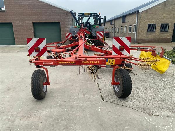 Grote foto niemeyer twin 725 es zei afleg hark agrarisch harken
