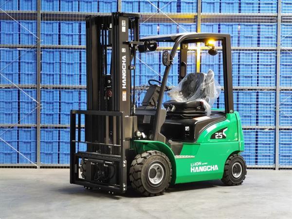 Grote foto hangcha cpd25 2500kg 4 8m triplex mast li ion. agrarisch heftrucks