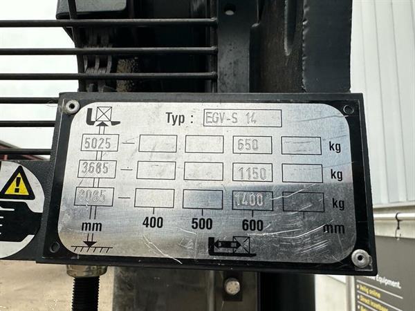Grote foto vs 22598 elektrische triplex stapelaar still egvs14 4.940mm doe het zelf en verbouw hefwerktuigen
