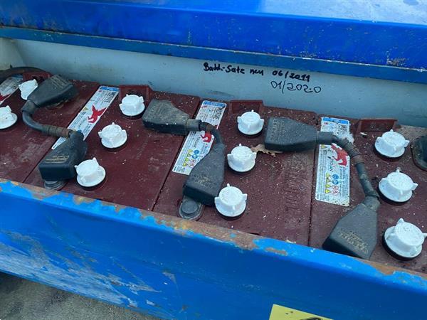 Grote foto upright ab38 knikhoogwerker elektrische 12 meter 2020 accu doe het zelf en verbouw hoogwerkers