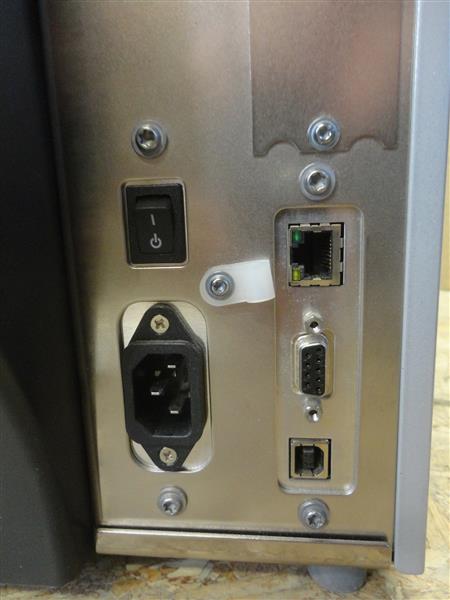 Grote foto zebra zt411 thermal transfer label printer cutter 200dpi usb netwerk computers en software printers