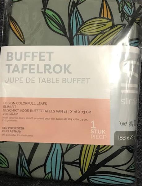 Grote foto slimline slimline buffet tafelrok design 183x76x73cm tuin en terras tuinmeubelen