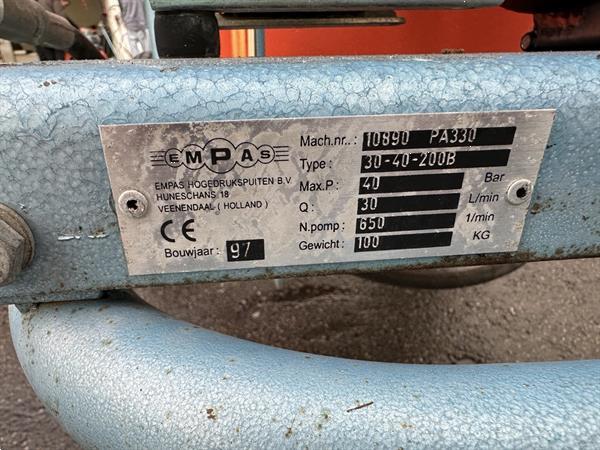 Grote foto empas spuitwagen 200 liter agrarisch onkruidbestrijding