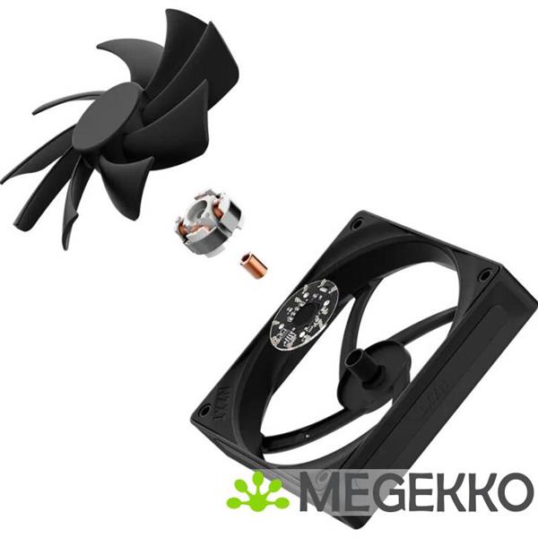 Grote foto nzxt f120q 120mm black quiet airflow computers en software overige computers en software