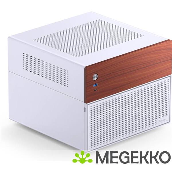 Grote foto jonsbo n4 white computers en software behuizingen en kasten