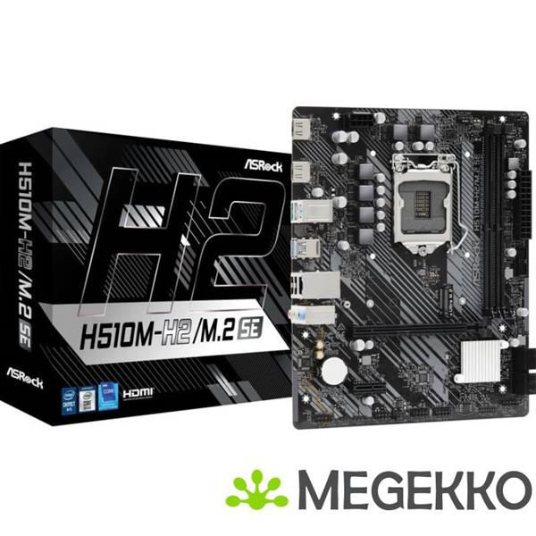 Grote foto asrock h510m h2 m.2 se computers en software moederborden